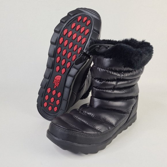 The North Face Women Bootie Fur Thermal Micro FL Waterproof Black - Picture 10 of 12